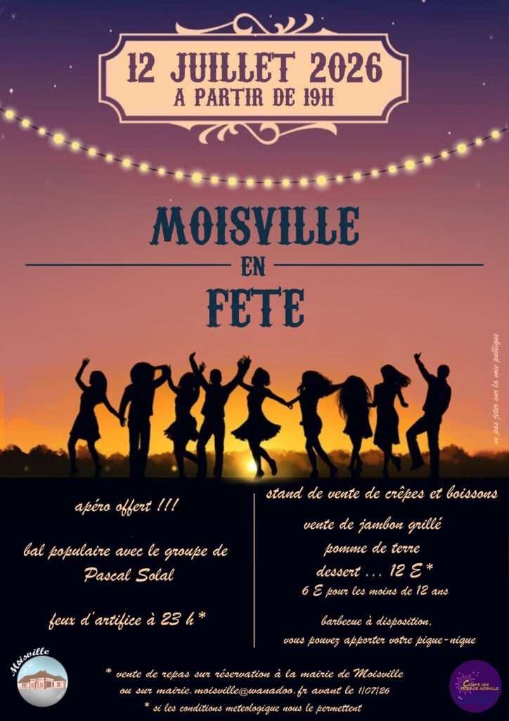 Moisville en fête