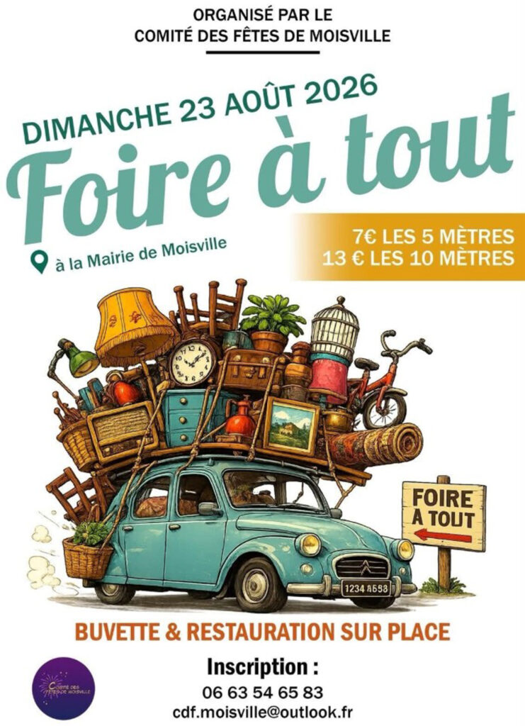 foire à tout de Moisville !!!